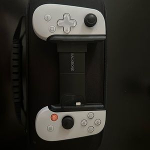 PlayStation backbone with Nintendo switch case